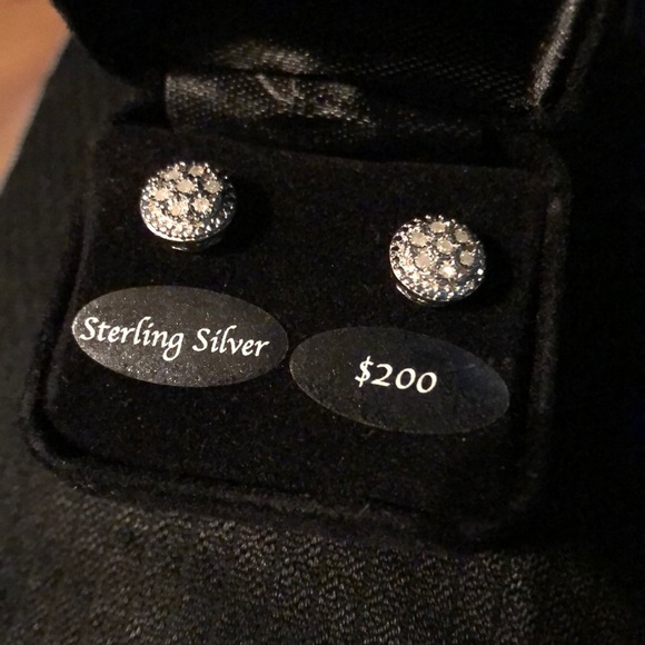 = BRAND NEW = STERLING SILVER Earrings $80 - Picture 3 of 4